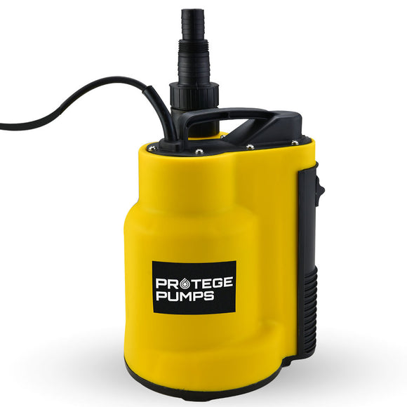 NNEMB Tight Access Clean/Grey Water Submersible Sump Pump-Integrated Float Switch