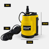NNEMB Tight Access Dirty Water Submersible Sump Pump-Integrated Float Switch