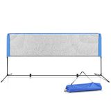 NNEDSZ Portable Sports Net Stand Badminton Volleyball Tennis Soccer 3m 3ft Blue