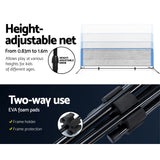 NNEDSZ Portable Sports Net Stand Badminton Volleyball Tennis Soccer 3m 3ft Blue