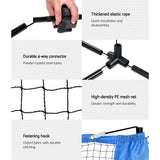 NNEDSZ Portable Sports Net Stand Badminton Volleyball Tennis Soccer 3m 3ft Blue