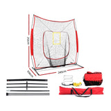 NNEDSZ Portable Baseball Training Net Stand Softball Practice Sports Tennis