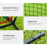 NNEDSZ Portable Baseball Training Net Stand Softball Practice Sports Tennis