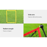 NNEDSZ Portable Baseball Training Net Stand Softball Practice Sports Tennis