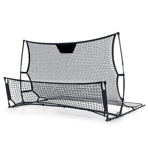NNEDSZ Portable Soccer Rebounder Net Volley Training Football Goal Trainer XL