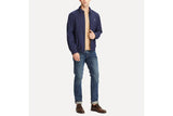 NNEKG Lauren Mens Bi Swing Windbreaker Lined Jacket (French Navy Size L)