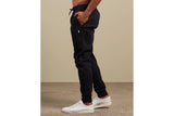 NNEKG Lauren Mens Double Knit Tech Joggers (Polo Black Size XL)