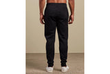 NNEKG Lauren Mens Double Knit Tech Joggers (Polo Black Size L)