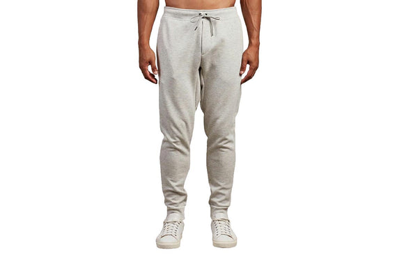 NNEKG Lauren Mens Double Knit Tech Joggers (Light Sport Heather Size M)