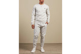NNEKG Lauren Mens Double Knit Tech Joggers (Light Sport Heather Size 2XL)