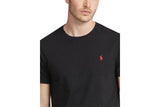 NNEKG Lauren Mens Logo Short Sleeve T Shirt (Ralph Lauren Black Size L)