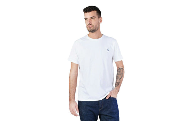 NNEKG Lauren Mens Logo Short Sleeve T Shirt (White Size M)