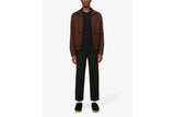NNEKG Lauren Mens Cotton Crewneck Long Sleeve Sweater (Polo Black Size L)