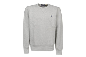 NNEKG Lauren Mens Logo Crewneck Fleece Sweatshirt (Andover Heather Size 2XL)