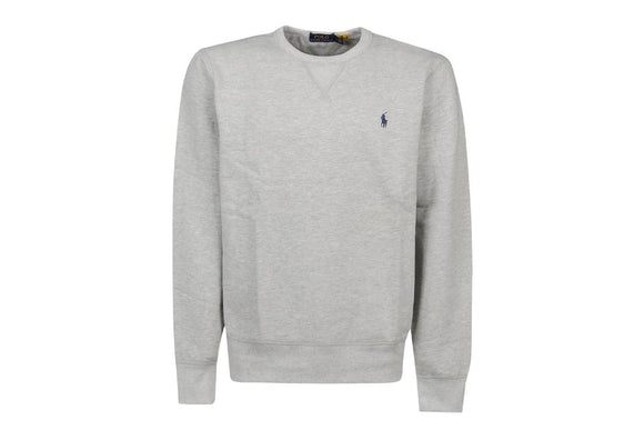 NNEKG Lauren Mens Logo Crewneck Fleece Sweatshirt (Andover Heather Size 2XL)