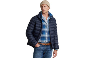 NNEKG Lauren Mens Terra Puffer Jacket (Collection Navy Size M)