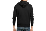 NNEKG Lauren Mens Logo Fleece Zip Up Hoodie (Polo Black Size XL)