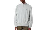 NNEKG Lauren Mens Logo Half Zip Fleece Sweatshirt (Andover Heather Size XL)