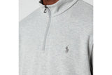 NNEKG Lauren Mens Logo Half Zip Fleece Sweatshirt (Andover Heather Size 2XL)
