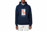 NNEKG Lauren Mens Graphic Fleece Pullover Hoodie (Cruise Navy Size L)