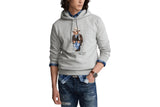 NNEKG Lauren Mens Cowboy Pullover Hoodie (Andover Heather Cowboy Bear Size 2XL)