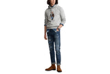 NNEKG Lauren Mens Cowboy Pullover Hoodie (Andover Heather Cowboy Bear Size M)
