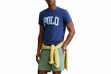 NNEKG Lauren Mens Polo Graphic Short Sleeve T Shirt (Light Navy Size 2XL)