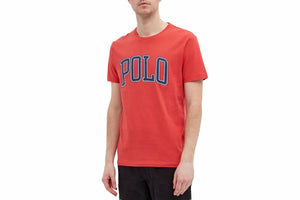 NNEKG Lauren Mens Polo Graphic Short Sleeve T Shirt (Starboard Red Size M)