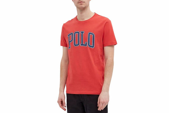 NNEKG Lauren Mens Polo Graphic Short Sleeve T Shirt (Starboard Red Size XL)