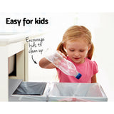 NNEDSZ 2x20L Pull Out Bin - Grey