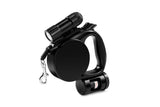 NNEKG Pets LED Dog Leash with Bag Dispenser