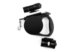 NNEKG Pets LED Dog Leash with Bag Dispenser