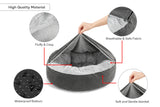 NNEKG Pets Hooded Snuggle Bed (60cm)