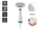 NNEKG Pets Grooming Hair Dryer with Slicker Brush