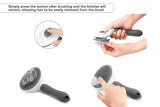 NNEKG Pets Self Cleaning Slicker Grooming Brush