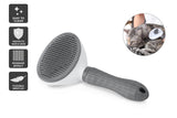 NNEKG Pets Self Cleaning Slicker Grooming Brush