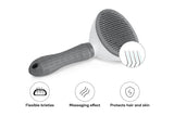 NNEKG Pets Self Cleaning Slicker Grooming Brush