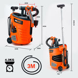 NNEMB 740W HVLP Electric Paint Sprayer Gun-DIY Spray Station Tool