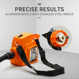 NNEMB 3-Way Nozzle Electric Paint Sprayer Gun HVLP DIY Spray Station 450W