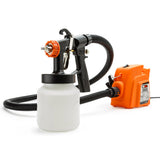 NNEMB 3-Way Nozzle Electric Paint Sprayer Gun HVLP DIY Spray Station 450W