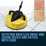 NNEMB 3500PSI High Pressure Washer Electric Water Cleaner Gurney Pump Hose