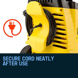 NNEMB 3500PSI High Pressure Washer Electric Water Cleaner Gurney Pump Hose