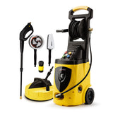 NNEMB 3500PSI High Pressure Washer Electric Water Cleaner Gurney Pump Hose