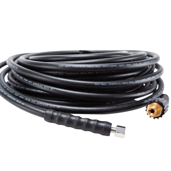 NNEMB 20M Hose and Drain Cleaner Nozzle Accessory Pack for Petrol Pressure Washer