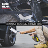 NNEMB RX535 Electric High Pressure Washer-2600PSI 2 Nozzles-Brush Head-Deck Cleaner-Detergent Bottle