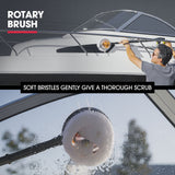 NNEMB RX540s Electric High Pressure Washer-2900PSI 2 Nozzles-Brush Head-Deck Cleaner-Detergent Bottle