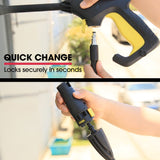 NNEMB RW545 Electric High Pressure Washer-3000PSI Water Cooled Motor-2 Nozzles-Brush Head-Deck Cleaner-Detergent Bottle