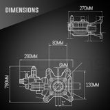 NNEMB Annovi Reverberi 4000PSI Direct Drive Pump-RSV4G40D