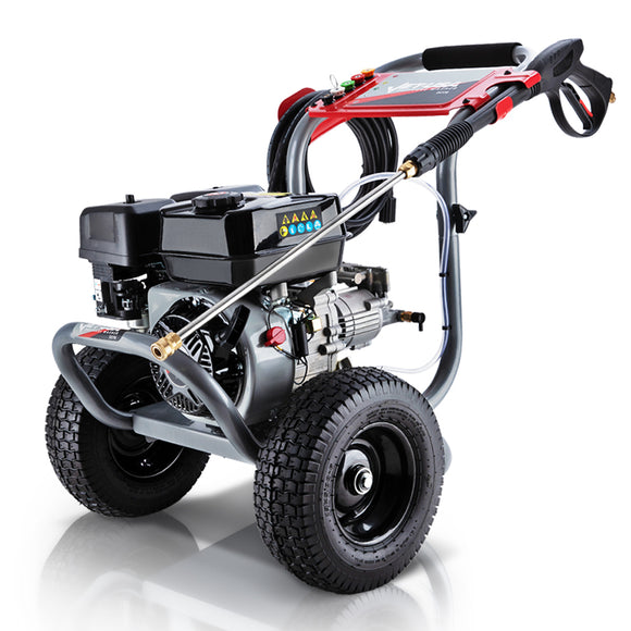 NNEMB 4800PSI Petrol High Pressure Cleaner Washer w/ 30m Hose Reach and Drain Cleaner-TX770
