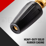 NNEMB 5000PSI Turbo Head Nozzle for High Pressure Washer Cleaner